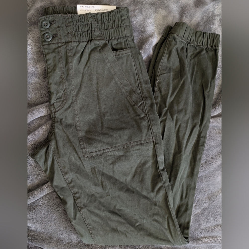 American Eagle Outfitters Green Jeggings Comfortable Fit